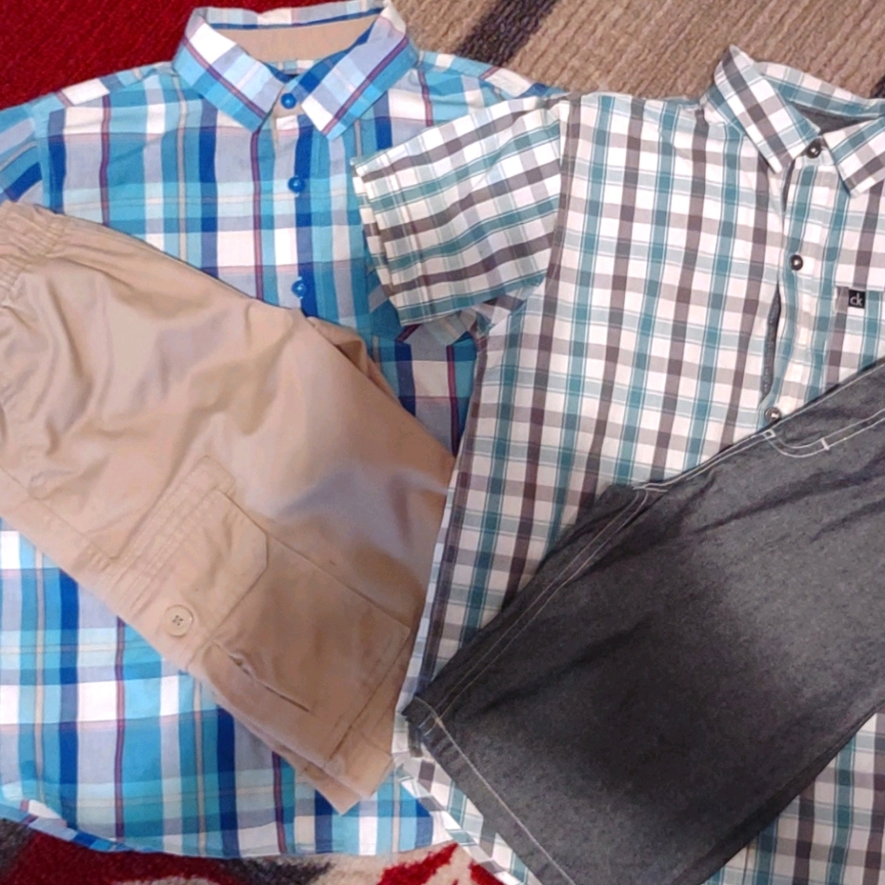 ×2 boys short sets NWOT (C.K. POLO)